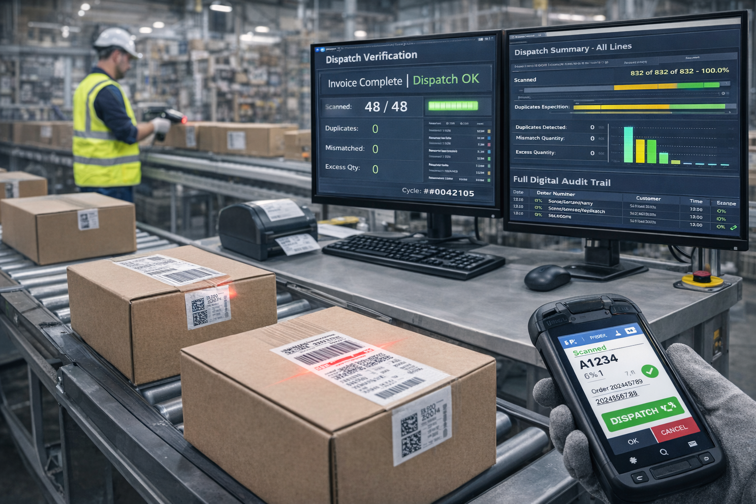 Dispatch Verification Solution