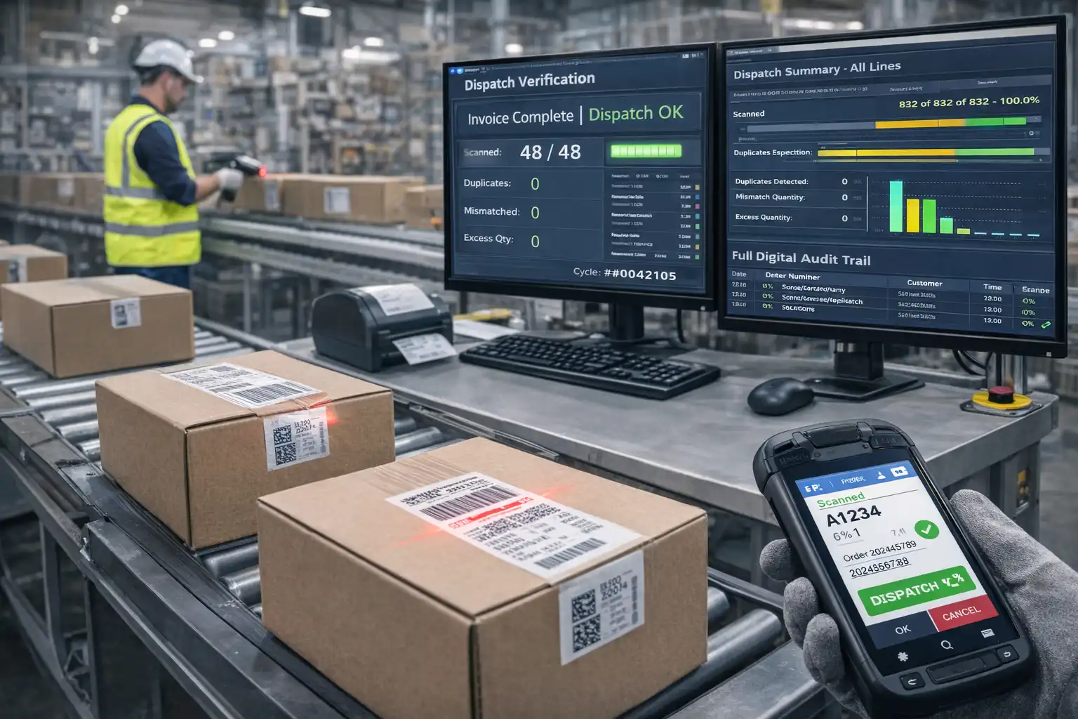 Dispatch Verification Solution